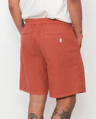 RELAXED ASSEMBLY SHORT - RED OXIDE