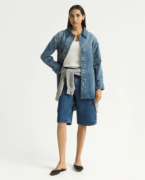 Stack Shirt Smoke Blue