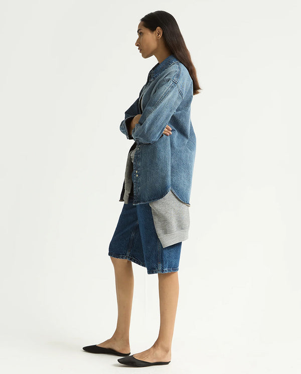 Stack Shirt Smoke Blue