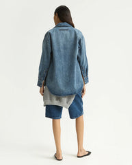 Stack Shirt Smoke Blue