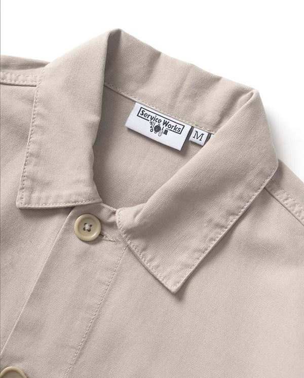 Canvas Chore Shirt - Stone