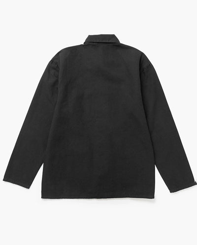 Canvas Chore Shirt BLACK