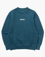 Service Logo Crewneck Ocean