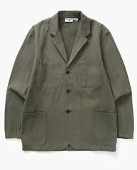Moleskin Server Suit Jacket - Moss