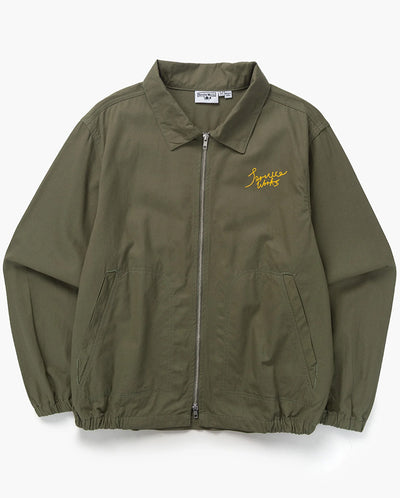 Twill Work Jacket - Olive