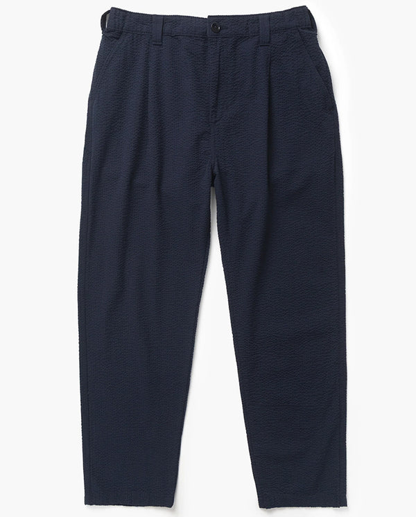 Seersucker Waiter Pants - Dark Navy