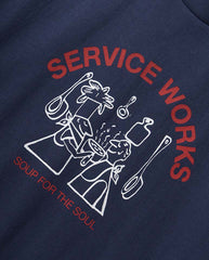 Soup For The Soul Tee - Navy
