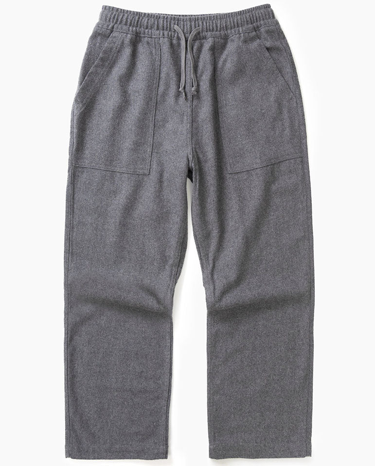Flannel Chef Pants - Charcoal