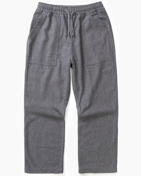 Flannel Chef Pants - Charcoal