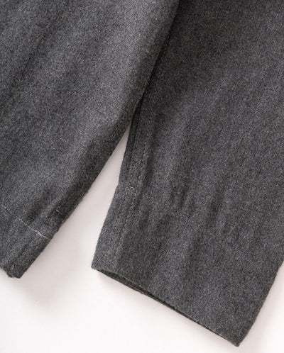 Flannel FOH Overshirt - Charcoal