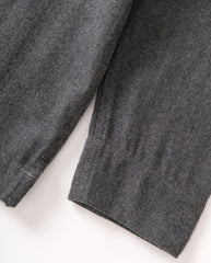 Flannel FOH Overshirt - Charcoal