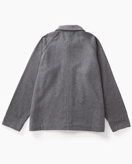Flannel FOH Overshirt - Charcoal