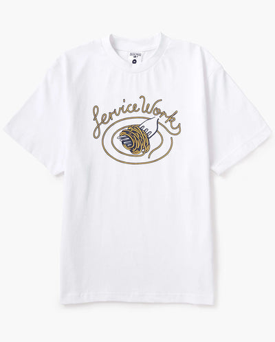 Spaghetti Tee - White