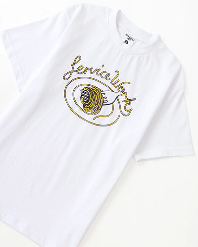 Spaghetti Tee - White