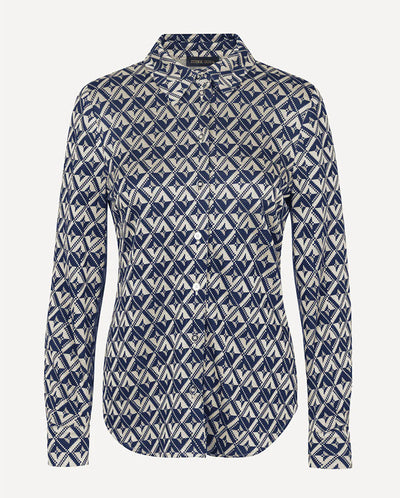 Sabina Shirt Pixelated Print
