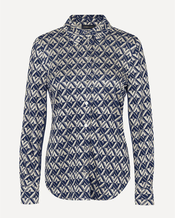 Sabina Shirt Pixelated Print