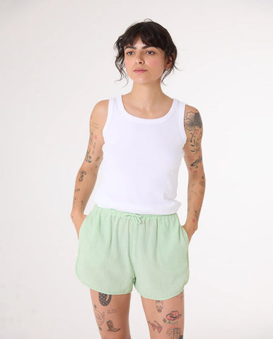 Lena Cut Out Blouse Black/White