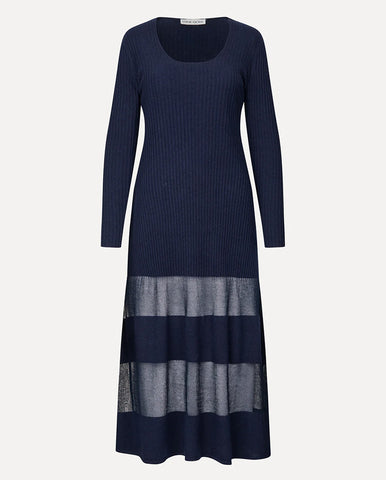 Lurex Devore Jersey Pant - Black