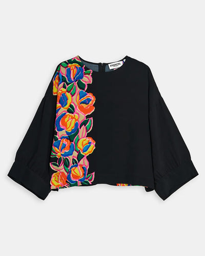 Emory Oversize Top BLACK