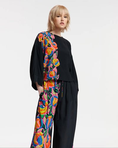 Emory Oversize Top BLACK