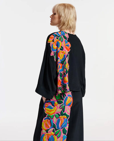 Emory Oversize Top BLACK