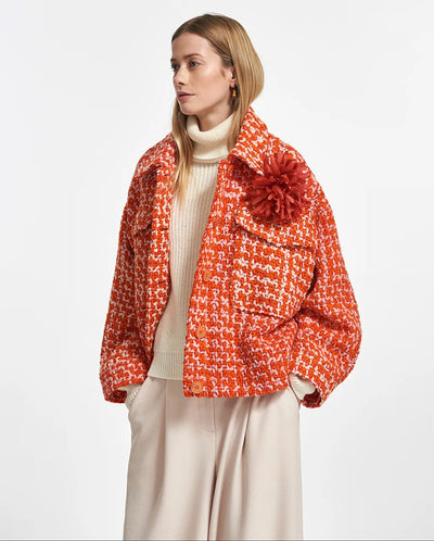 Energised Oversize jacket Tiger Blossom
