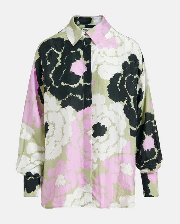 Firror Silk Shirt Floral