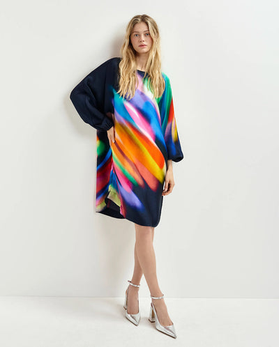 Hulberry Oversize mini Dress Dark Sapphire