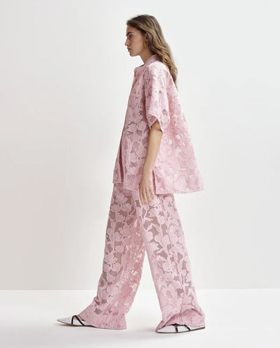 Hok Lace Overshirt - Pure Pink