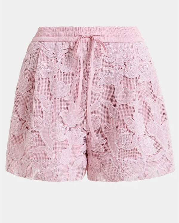 Hazer Lace Shorts - Pure Pink