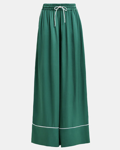 Hontgomery Wide Leg Pants - Madison Blue