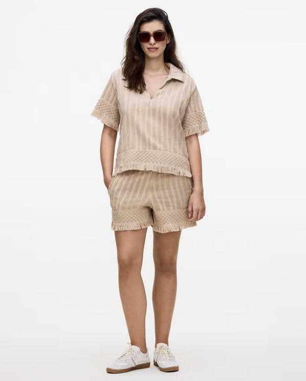 Glidea Jaffa Terry Shirt - Sand