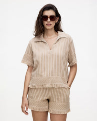 Glidea Jaffa Terry Shirt - Sand