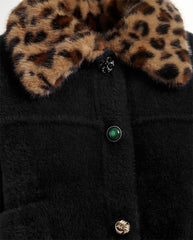 Intention Jacket with collar - Black