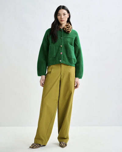 Intention Jacket with collar - Green