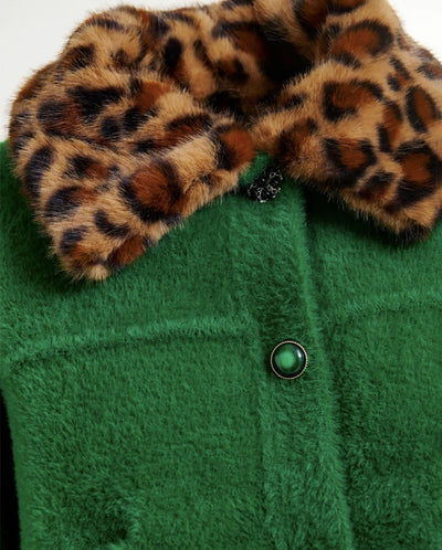 Intention Jacket with collar - Green