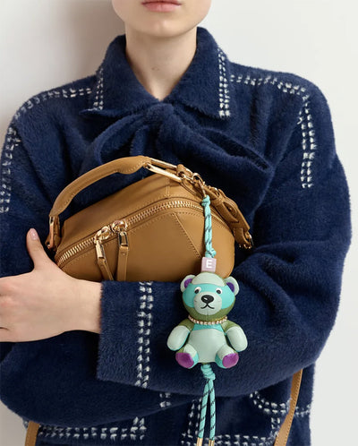 Ihoops Cardigan with Bow - Navy