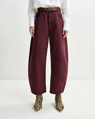 Impressive Overdye Jeans - Mauve