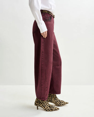 Impressive Overdye Jeans - Mauve