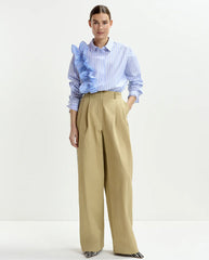 Iso rhinestone tape pant - Beige