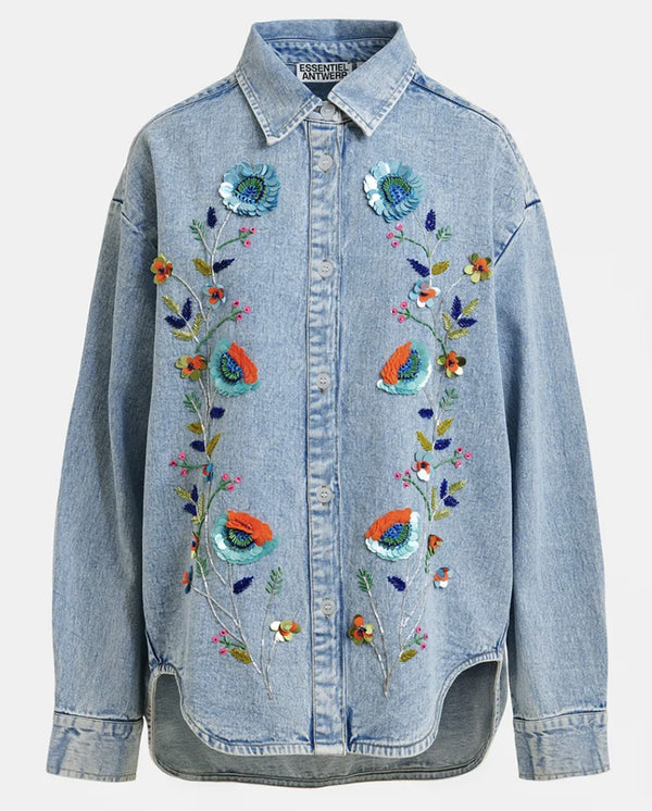 Icksonville Sequin Denim Shirt
