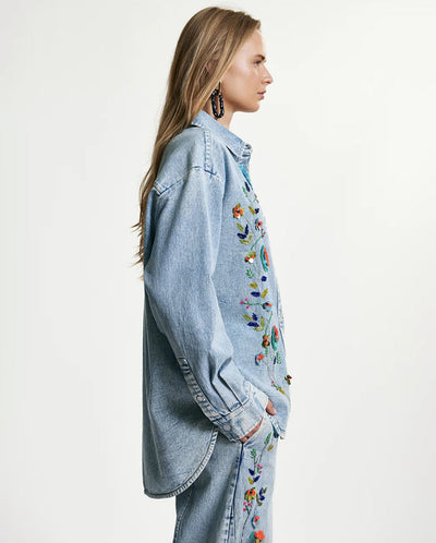 Icksonville Sequin Denim Shirt