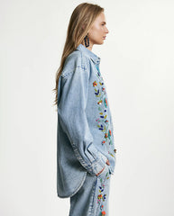 Icksonville Sequin Denim Shirt