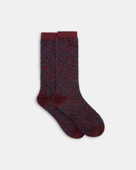 Ifari Zebra Socks - Margo Mauve
