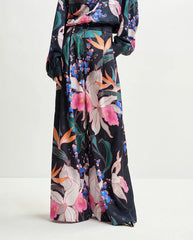 Ipants wide leg pant - Black Combo