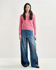 Igora Angora Pullover - Hermosa Pink