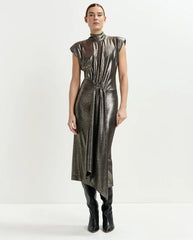 Iquarius Jersey Dress - Silver Lining