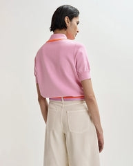 Jonda contrast Polo  - Orange