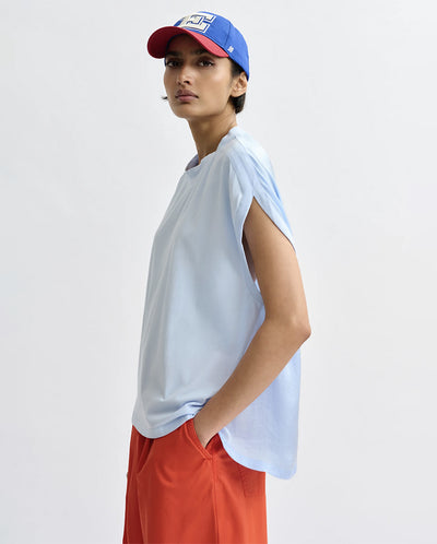 Jabana Satin back Tee - Lake