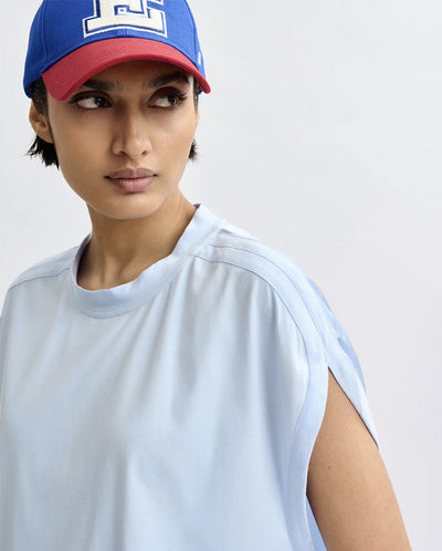 Jabana Satin back Tee - Lake